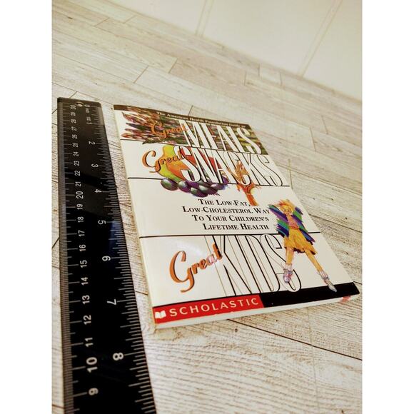 Great Meals Great Snacks Great Kids American Health Foundation Cookbook 1989 Vtg - Picture 6 of 12